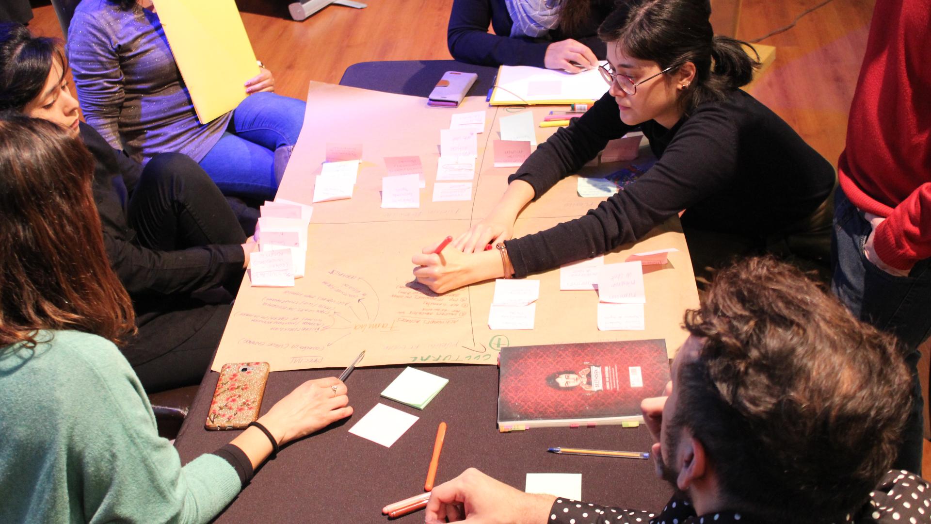 Taller "Plan de públicos para museos". Foto: Museo de la Memoria y los Derechos Humanos.