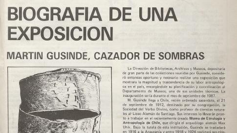 Primer número revista Museos, marzo 1988 (fuente: MC0072489).