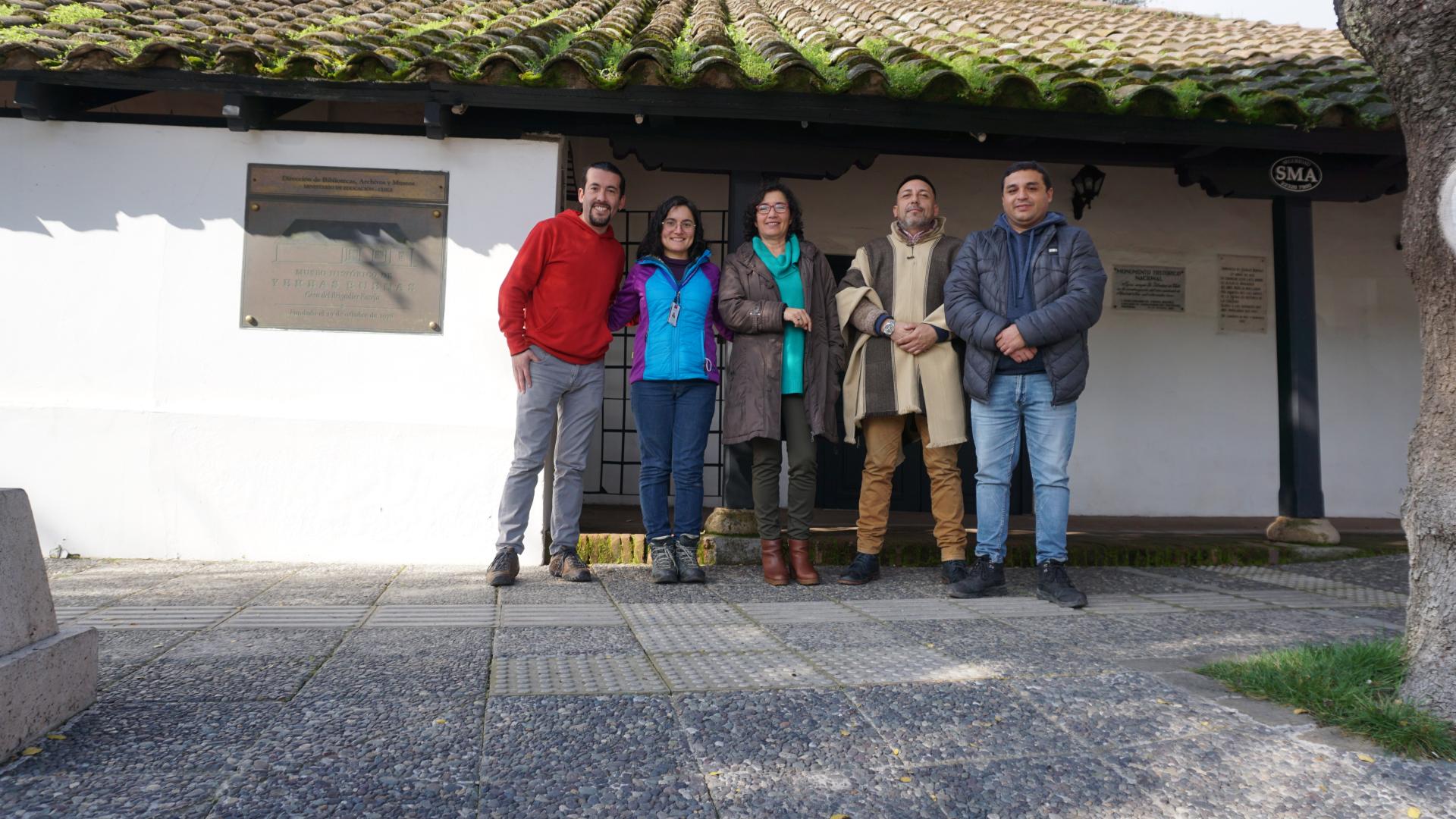 Equipo Museo Histórico de Yerbas Buenas y María Isabel Amaya Torres del CNCR