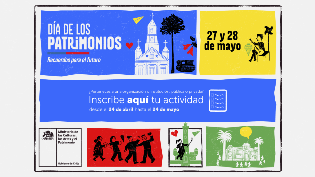 Afiche Dia de los Patrimonio 2023