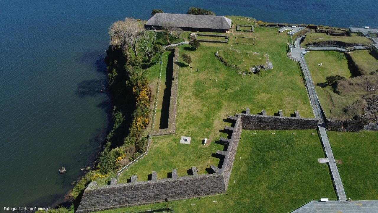 Fotografía aérea Museo de Sitio Castillo de Niebla