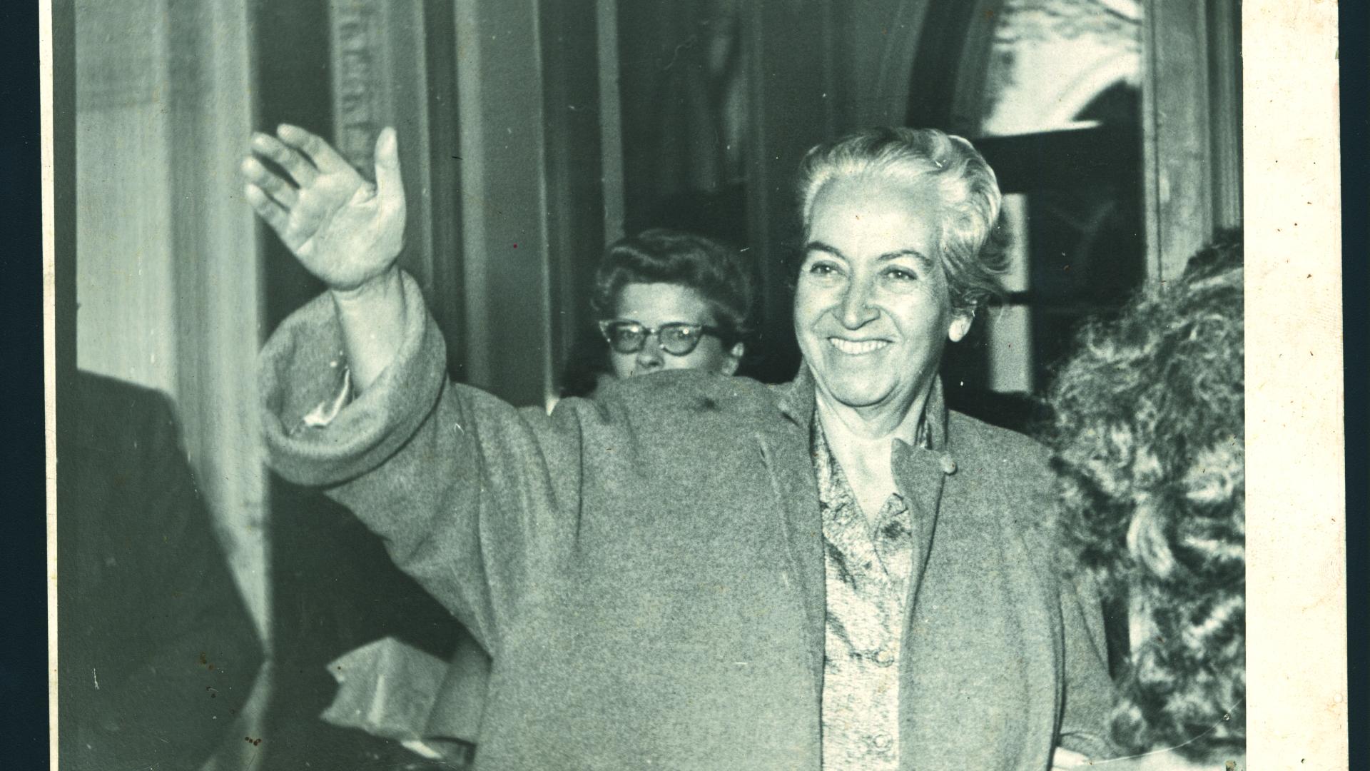 La exposición repasa diversos pasajes de la vida de Gabriela Mistral