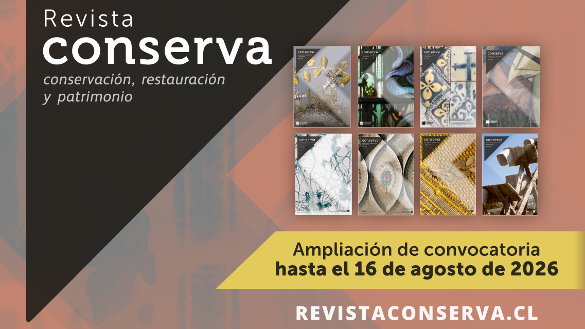 Afiche convocatoria revista Conserva (Schliebener, C. 2026. Archivo CNCR).