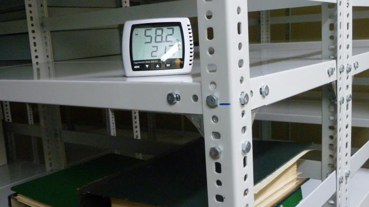 Datalogger en estantería (Archivo CNCR).