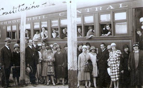 Viajeros del ramal Talca-Constitución, primera mitad del siglo XX