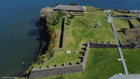 Fotografía aérea Museo de Sitio Castillo de Niebla