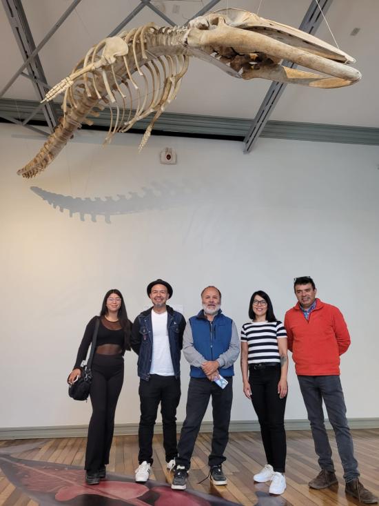 Visita equipo del museo de la Ligua