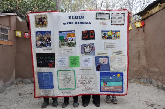 Elqui tiene memoria, obra textil
