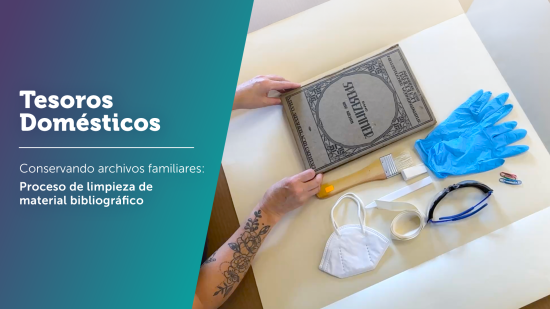 "Proceso de limpieza material bibliográfico"
