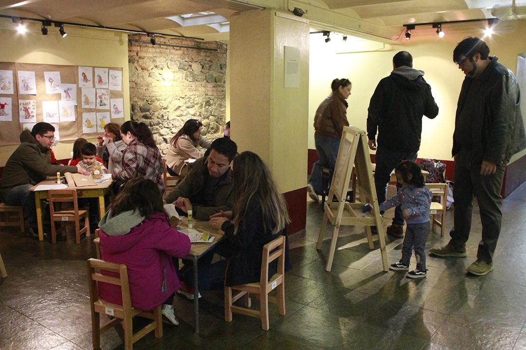 Hall Central piso Zócalo con actividades infantiles de Museos en Verano año 2023 Rincón Infantil en el piso Zócalo para Museos en Verano 2023